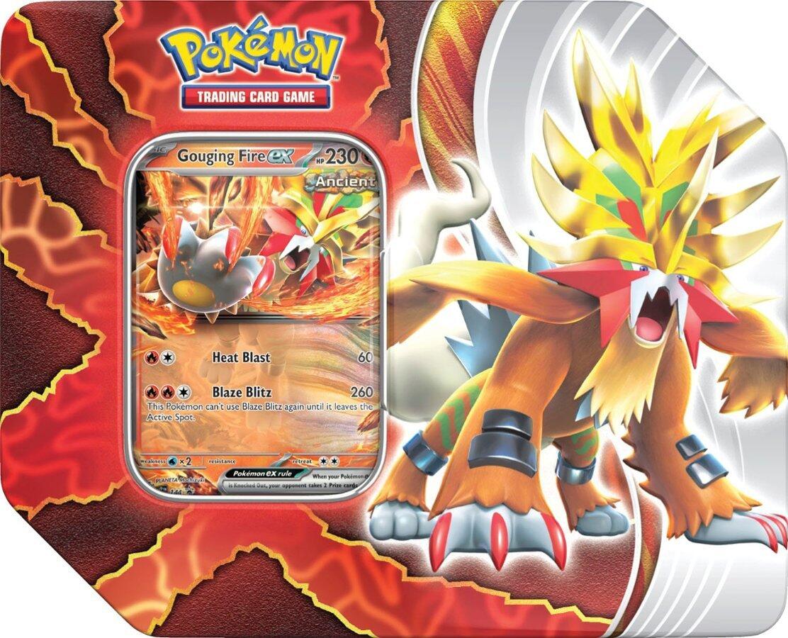 Paradox Destinies Tin (Gouging Fire ex) | Jomio and Rueliete's Cards and Comics