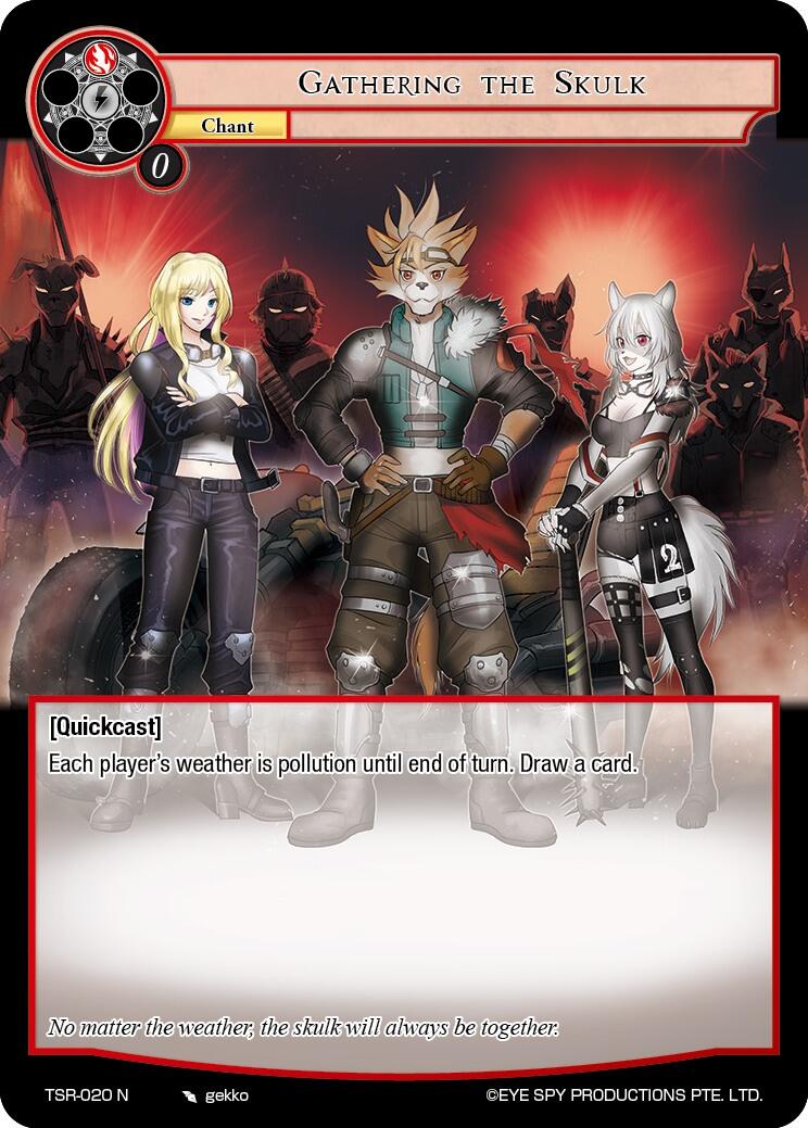Gathering The Skulk (TSR-020 N) [The Battle at the Sacred Ruins] | Jomio and Rueliete's Cards and Comics