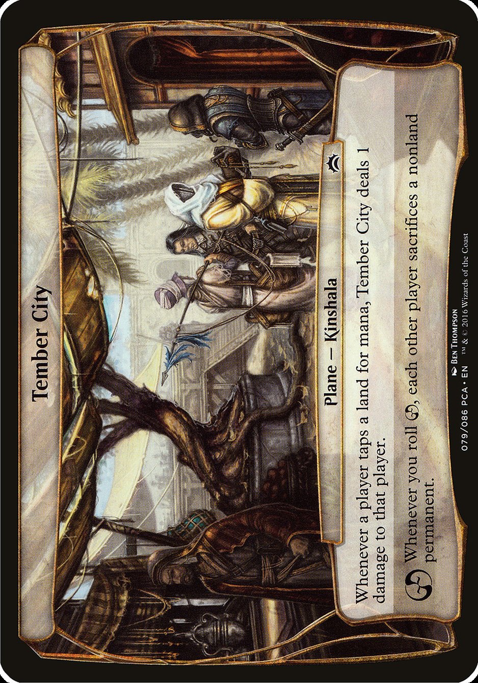 Tember City (Planes) [Planechase Anthology Planes] | Jomio and Rueliete's Cards and Comics