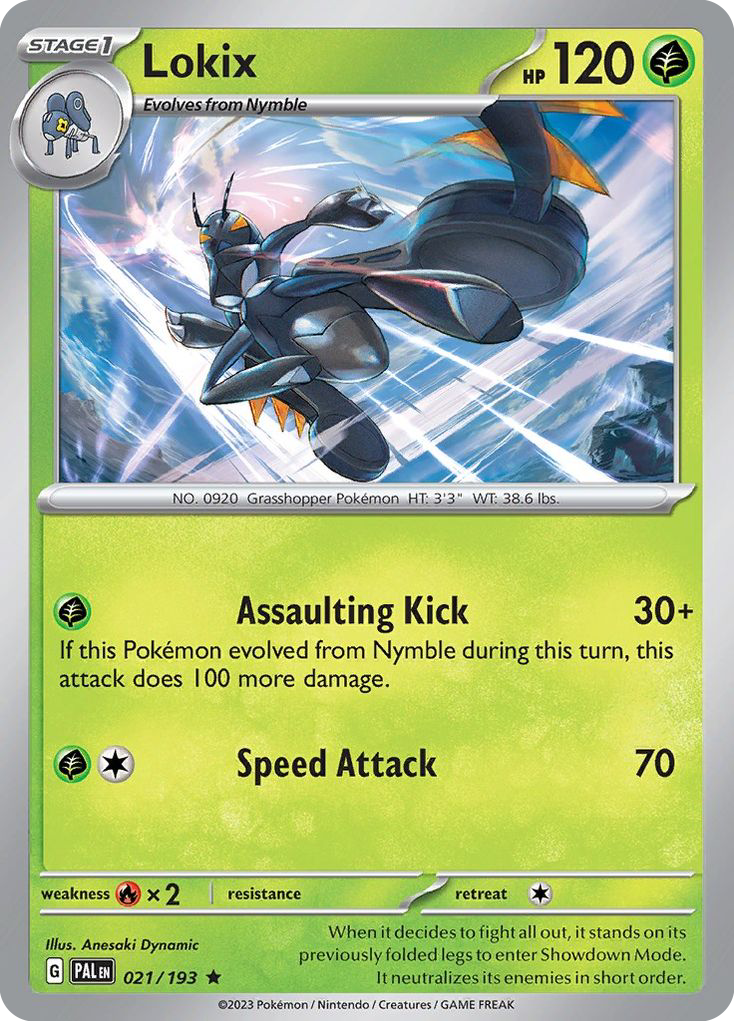 Lokix (021/193) (Theme Deck Exclusive) [Scarlet & Violet: Paldea Evolved] | Jomio and Rueliete's Cards and Comics