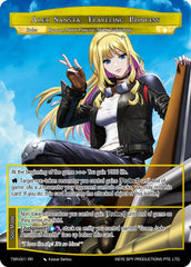 Alex Sansta, Traveling Princess // Thir'ahmh, Hound Of Eternity (TSR-001 RR) [The Battle at the Sacred Ruins] | Jomio and Rueliete's Cards and Comics