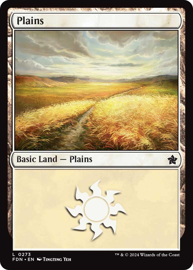 Plains (0273) [Foundations] | Jomio and Rueliete's Cards and Comics