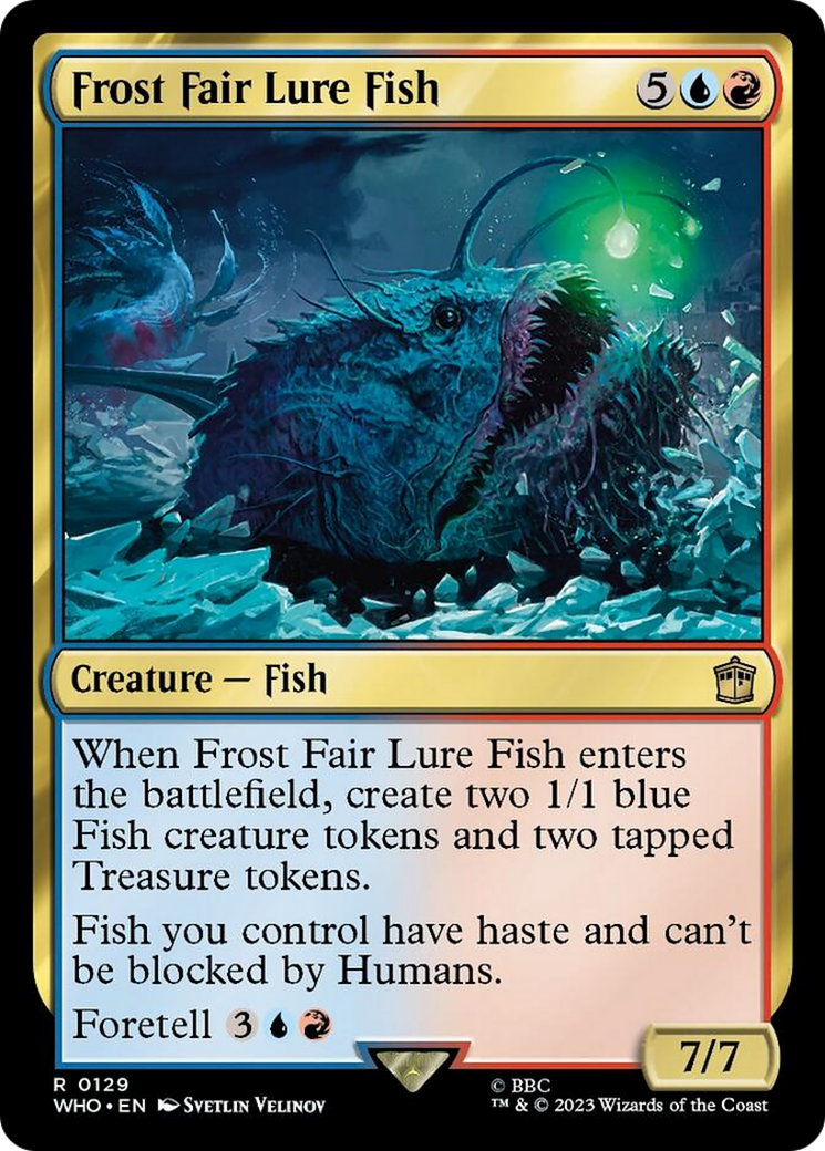 Frost Fair Lure Fish [Doctor Who] | Jomio and Rueliete's Cards and Comics
