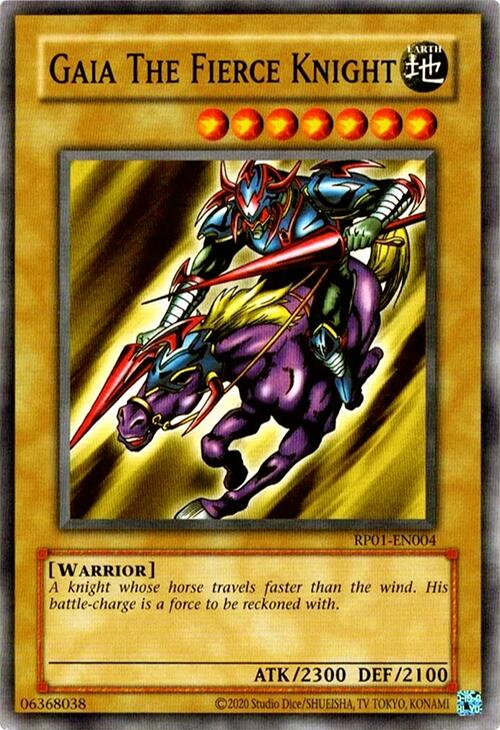 Gaia The Fierce Knight [RP01-EN004] Common | Jomio and Rueliete's Cards and Comics