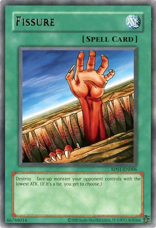 Fissure [RP01-EN006] Rare | Jomio and Rueliete's Cards and Comics