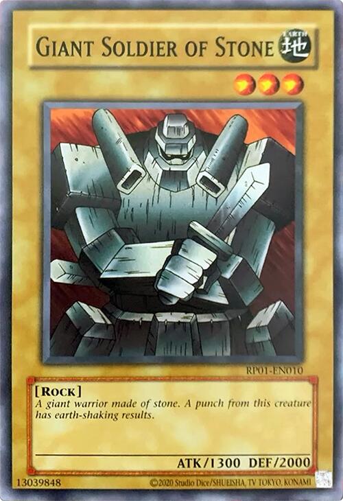 Giant Soldier of Stone [RP01-EN010] Common | Jomio and Rueliete's Cards and Comics