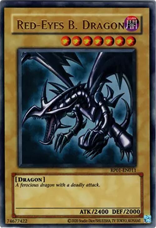 Red-Eyes B. Dragon [RP01-EN011] Ultra Rare | Jomio and Rueliete's Cards and Comics