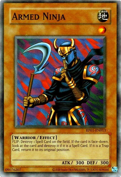 Armed Ninja [RP01-EN013] Common | Jomio and Rueliete's Cards and Comics