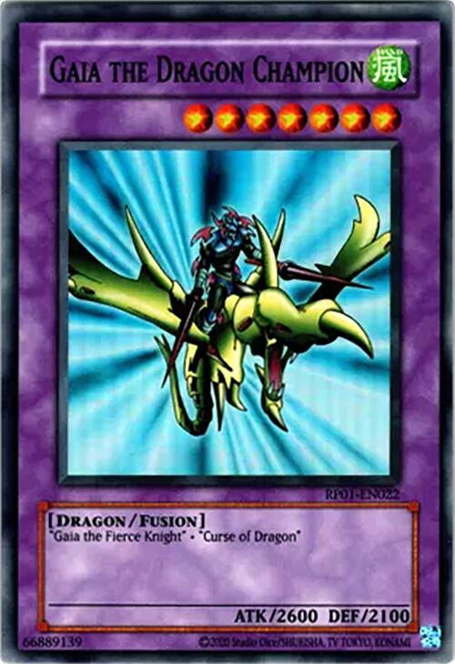 Gaia the Dragon Champion [RP01-EN022] Super Rare | Jomio and Rueliete's Cards and Comics