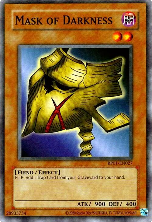 Mask of Darkness [RP01-EN027] Common | Jomio and Rueliete's Cards and Comics
