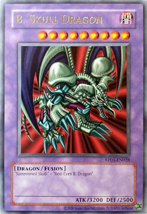 B. Skull Dragon [RP01-EN028] Rare | Jomio and Rueliete's Cards and Comics