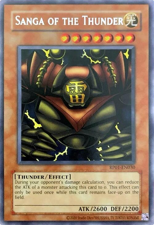 Sanga of the Thunder [RP01-EN030] Rare | Jomio and Rueliete's Cards and Comics