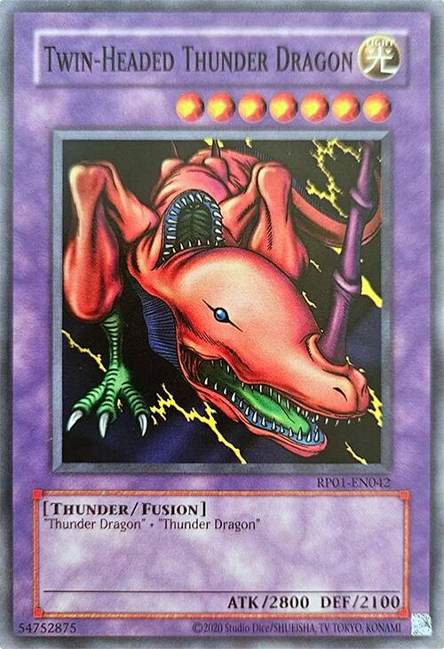 Twin-Headed Thunder Dragon [RP01-EN042] Common | Jomio and Rueliete's Cards and Comics