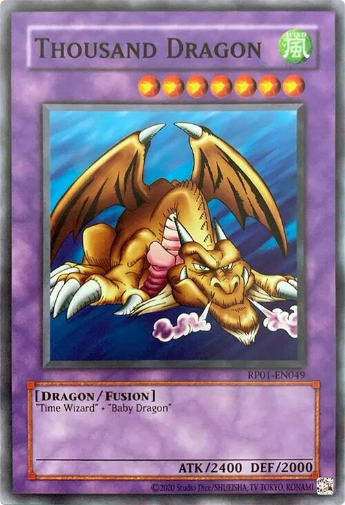 Thousand Dragon [RP01-EN049] Common | Jomio and Rueliete's Cards and Comics