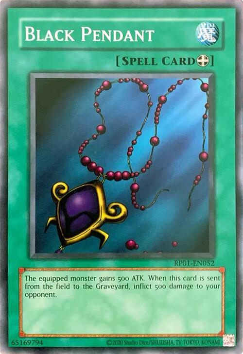 Black Pendant [RP01-EN052] Common | Jomio and Rueliete's Cards and Comics