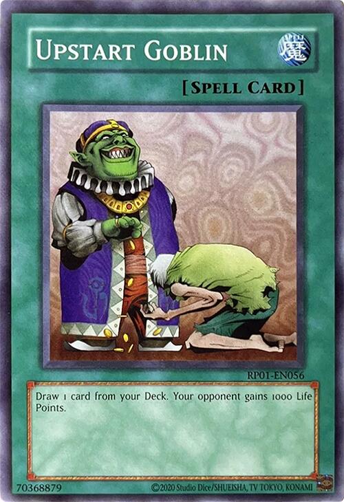 Upstart Goblin [RP01-EN056] Common | Jomio and Rueliete's Cards and Comics