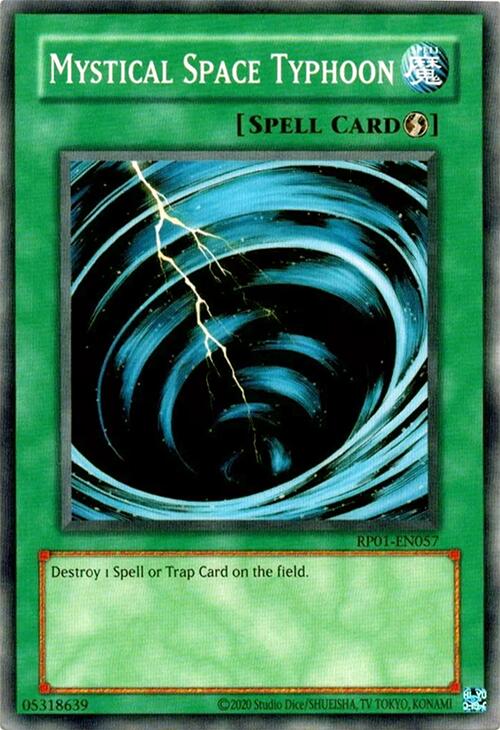 Mystical Space Typhoon [RP01-EN057] Common | Jomio and Rueliete's Cards and Comics