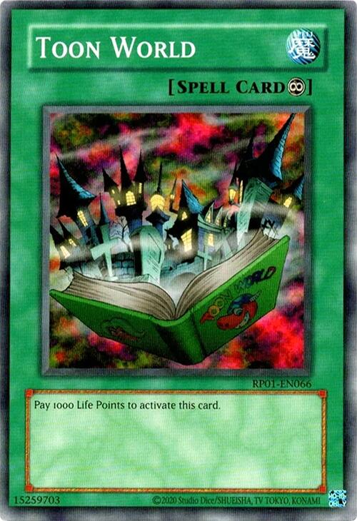 Toon World [RP01-EN066] Common | Jomio and Rueliete's Cards and Comics