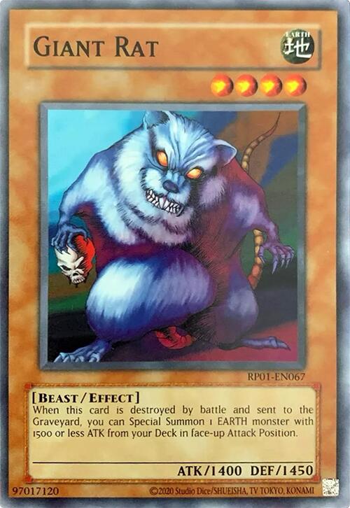 Giant Rat [RP01-EN067] Common | Jomio and Rueliete's Cards and Comics