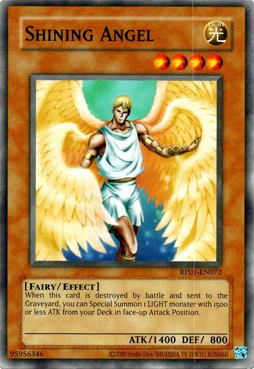 Shining Angel [RP01-EN072] Common | Jomio and Rueliete's Cards and Comics