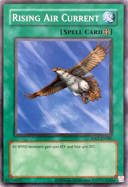 Rising Air Current [RP01-EN080] Common | Jomio and Rueliete's Cards and Comics