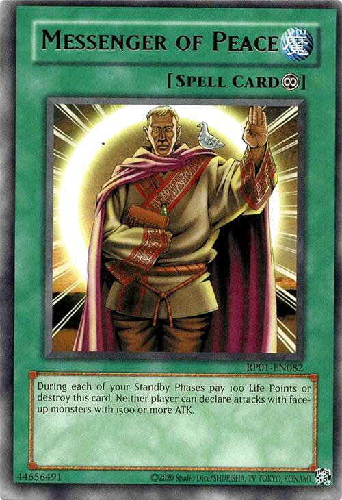 Messenger of Peace [RP01-EN082] Rare | Jomio and Rueliete's Cards and Comics