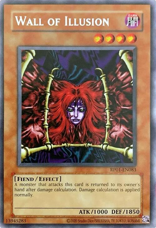 Wall of Illusion [RP01-EN083] Common | Jomio and Rueliete's Cards and Comics