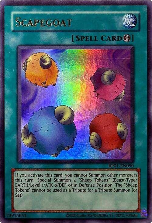Scapegoat [RP01-EN090] Ultra Rare | Jomio and Rueliete's Cards and Comics