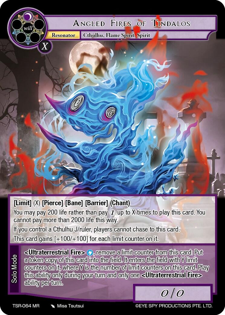 Angled Fires Of Tindalos (TSR-064 MR) [The Battle at the Sacred Ruins] | Jomio and Rueliete's Cards and Comics