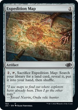 Expedition Map [Jumpstart 2022] | Jomio and Rueliete's Cards and Comics