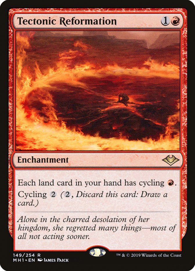 Tectonic Reformation [Modern Horizons] | Jomio and Rueliete's Cards and Comics