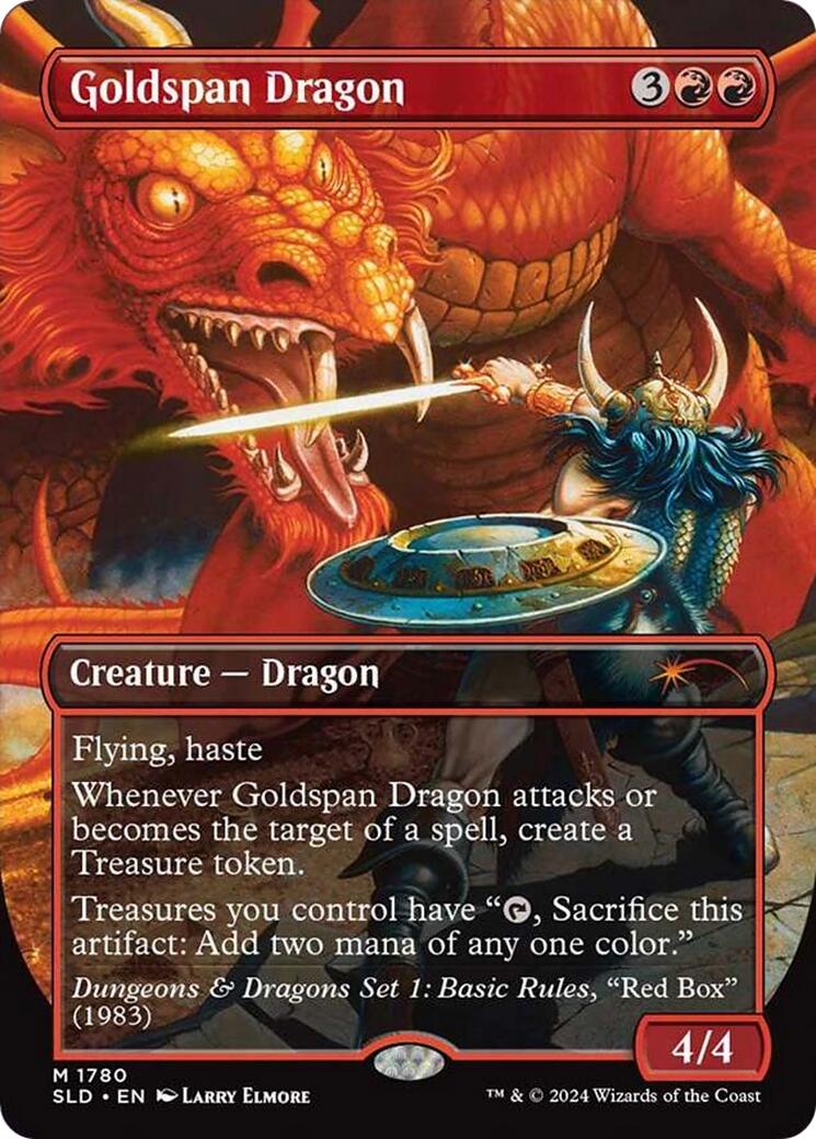 Goldspan Dragon [Secret Lair Drop Series] | Jomio and Rueliete's Cards and Comics