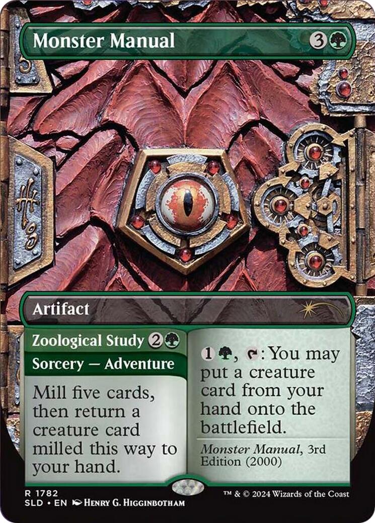 Monster Manual [Secret Lair Drop Series] | Jomio and Rueliete's Cards and Comics