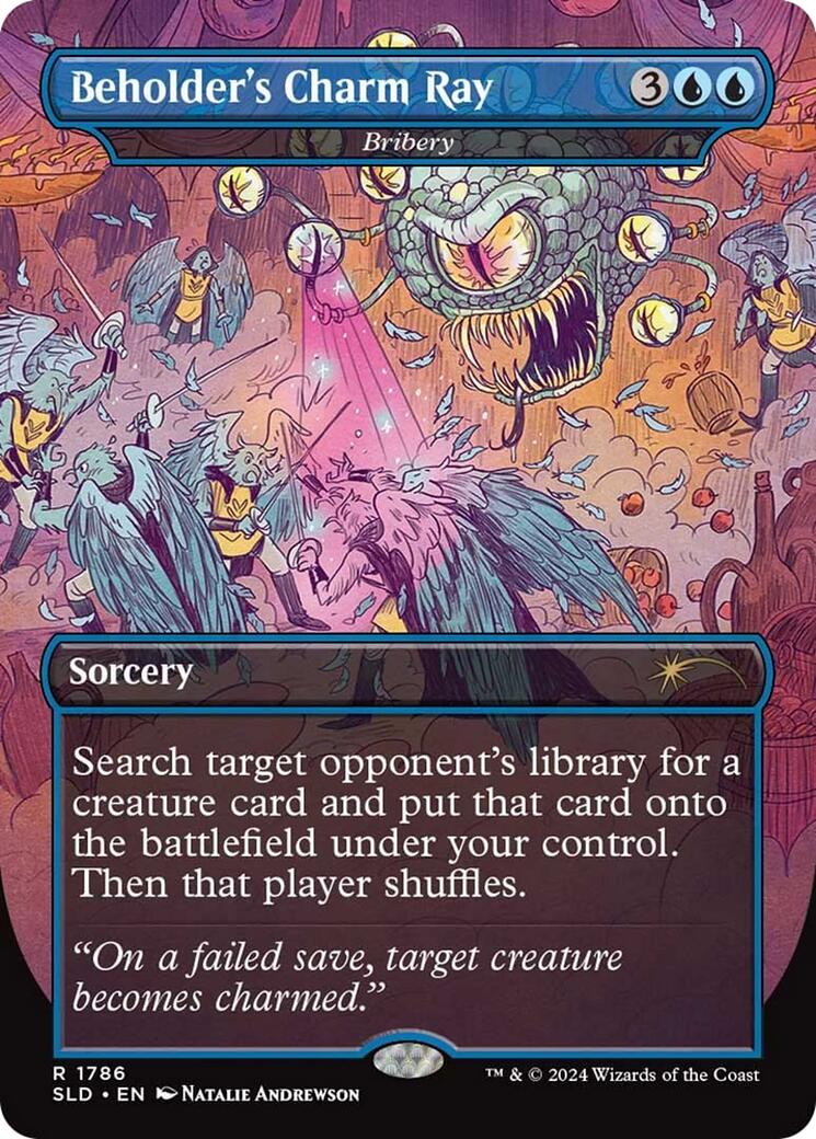 Beholder's Charm Ray - Bribery [Secret Lair Drop Series] | Jomio and Rueliete's Cards and Comics