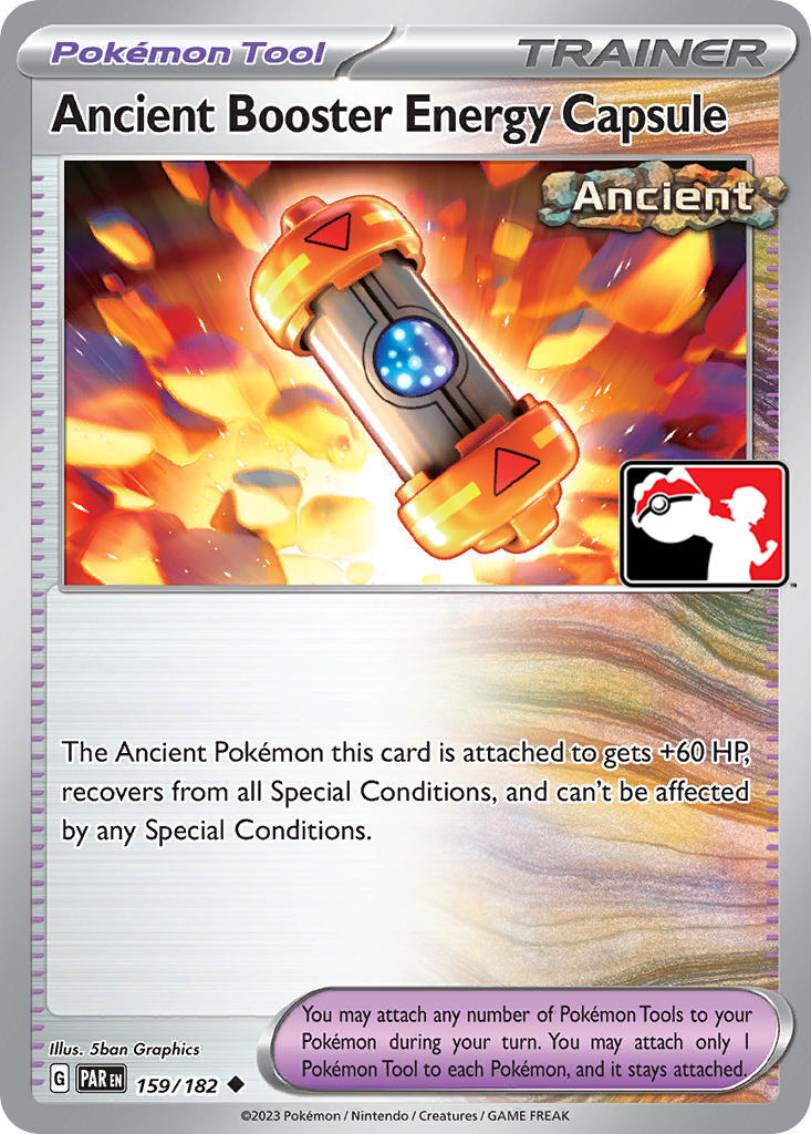 Ancient Booster Energy Capsule (159/182) [Prize Pack Series Five] | Jomio and Rueliete's Cards and Comics