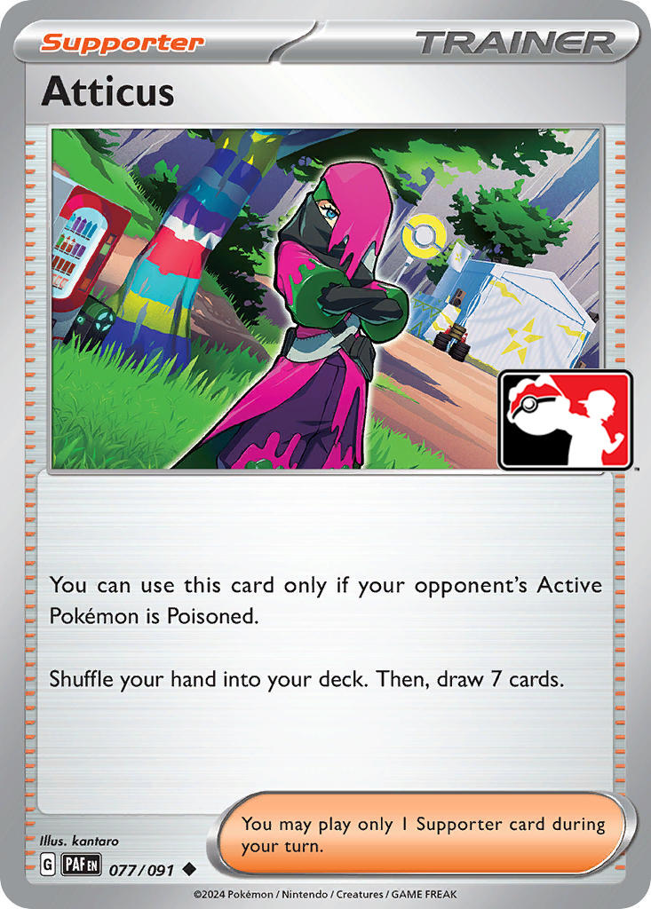 Atticus (077/091) [Prize Pack Series Five] | Jomio and Rueliete's Cards and Comics