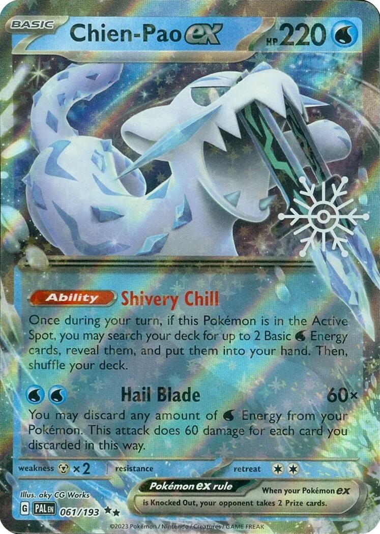 Chien-Pao ex (061/193) (Holiday Calendar) [Miscellaneous Cards] | Jomio and Rueliete's Cards and Comics