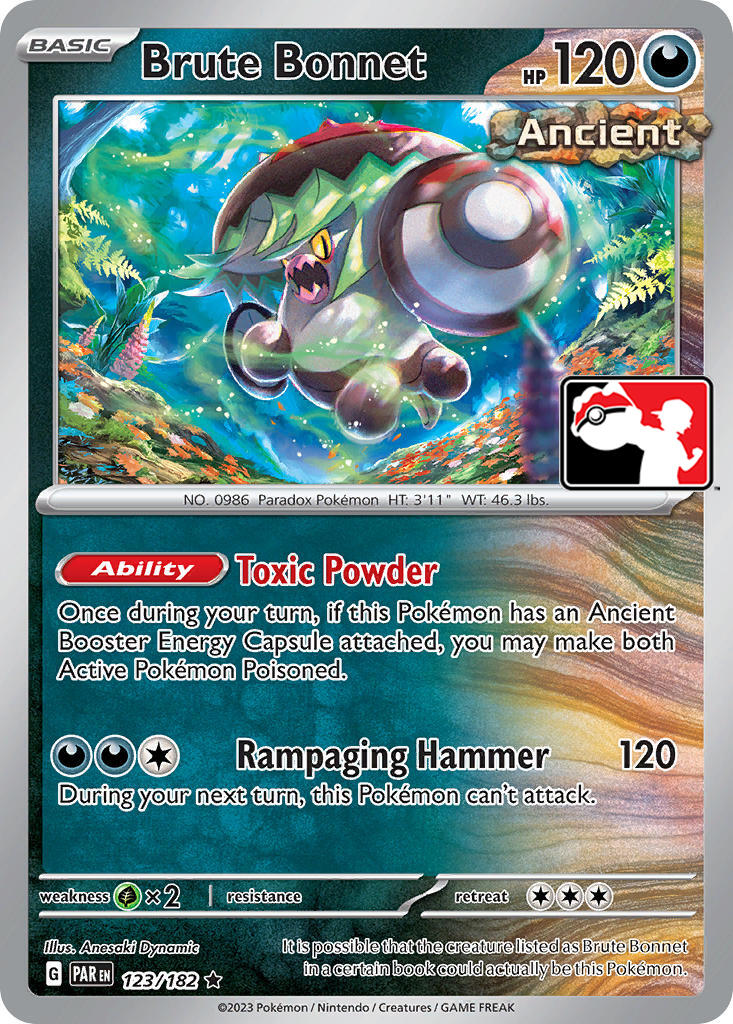 Brute Bonnet (123/182) [Prize Pack Series Five] | Jomio and Rueliete's Cards and Comics