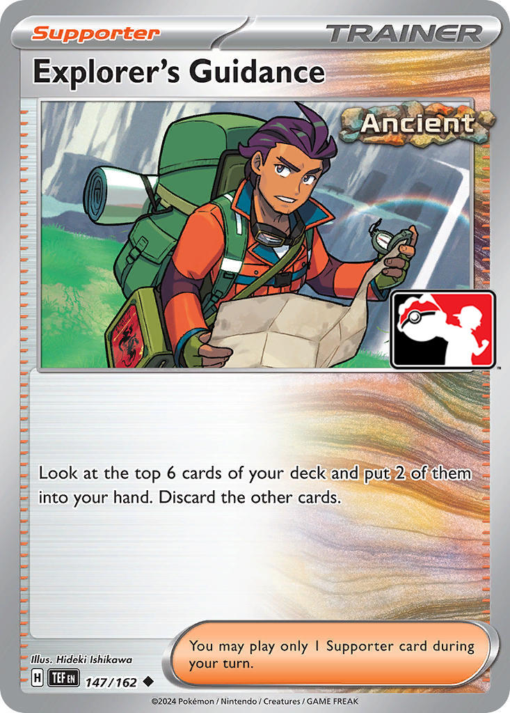 Explorer's Guidance (147/162) [Prize Pack Series Five] | Jomio and Rueliete's Cards and Comics