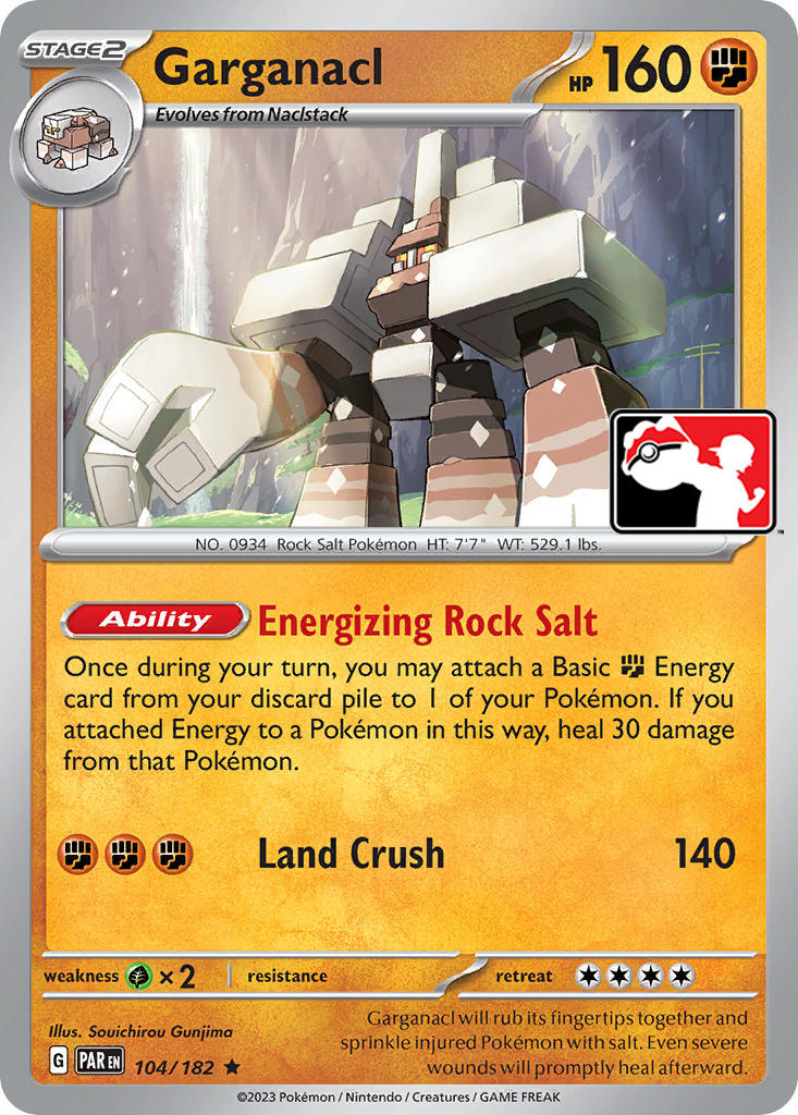 Garganacl (104/182) [Prize Pack Series Five] | Jomio and Rueliete's Cards and Comics
