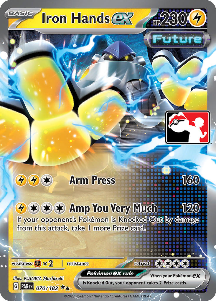 Iron Hands ex (070/182) [Prize Pack Series Five] | Jomio and Rueliete's Cards and Comics