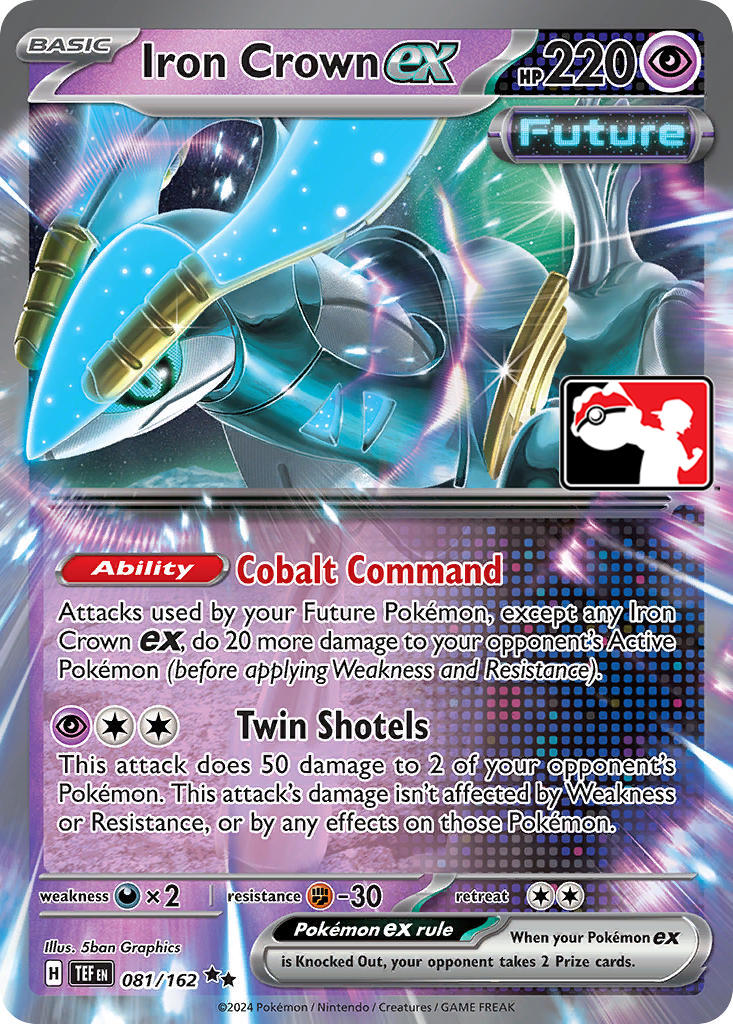 Iron Crown ex (081/162) [Prize Pack Series Five] | Jomio and Rueliete's Cards and Comics