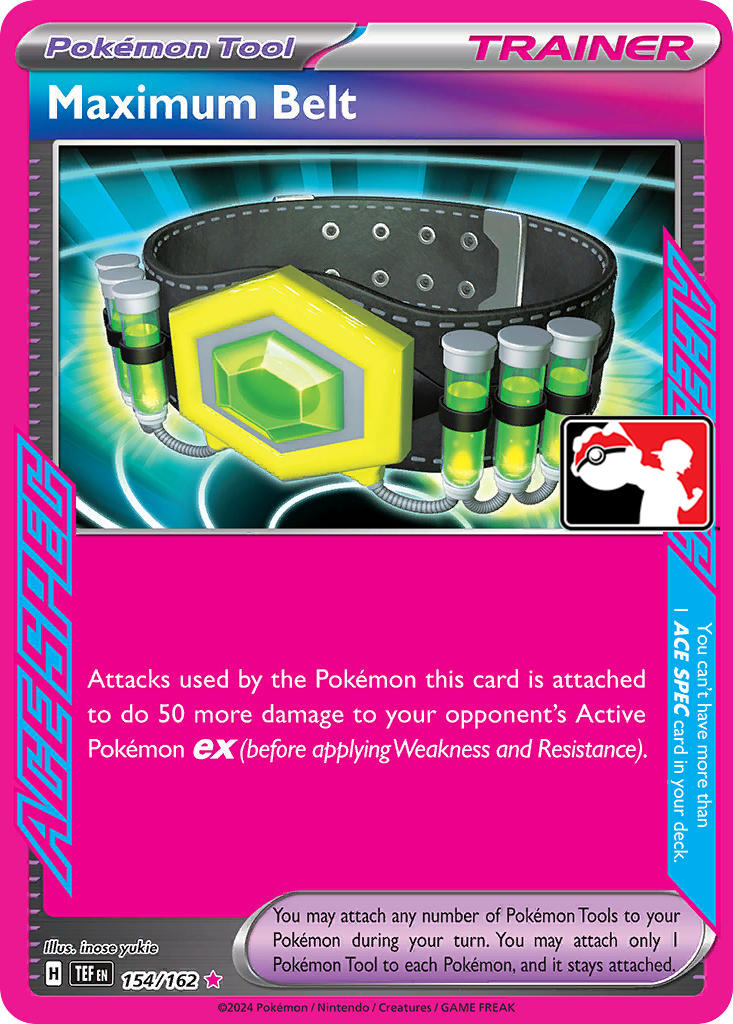 Maximum Belt (154/162) [Prize Pack Series Five] | Jomio and Rueliete's Cards and Comics
