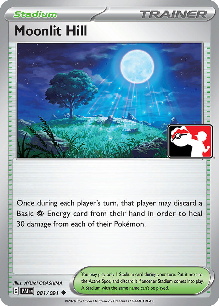 Moonlit Hill (081/091) [Prize Pack Series Five] | Jomio and Rueliete's Cards and Comics