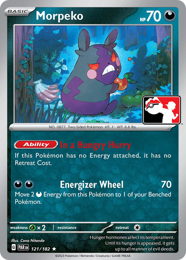 Morpeko (121/182) [Prize Pack Series Five] | Jomio and Rueliete's Cards and Comics