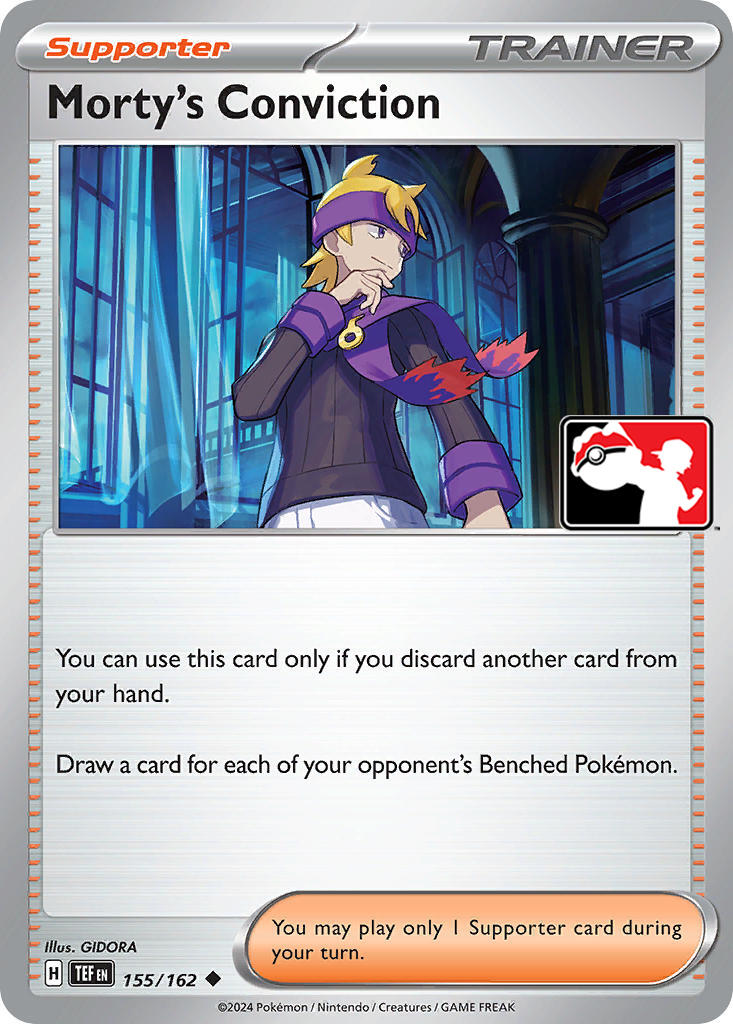 Morty's Conviction (155/162) [Prize Pack Series Five] | Jomio and Rueliete's Cards and Comics
