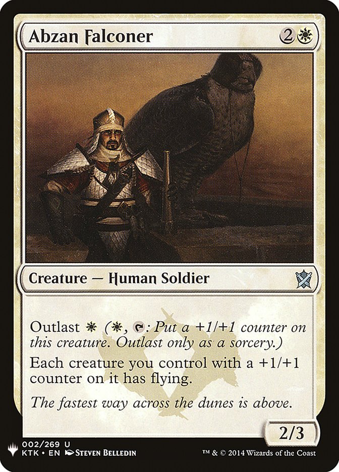 Abzan Falconer [Mystery Booster] | Jomio and Rueliete's Cards and Comics