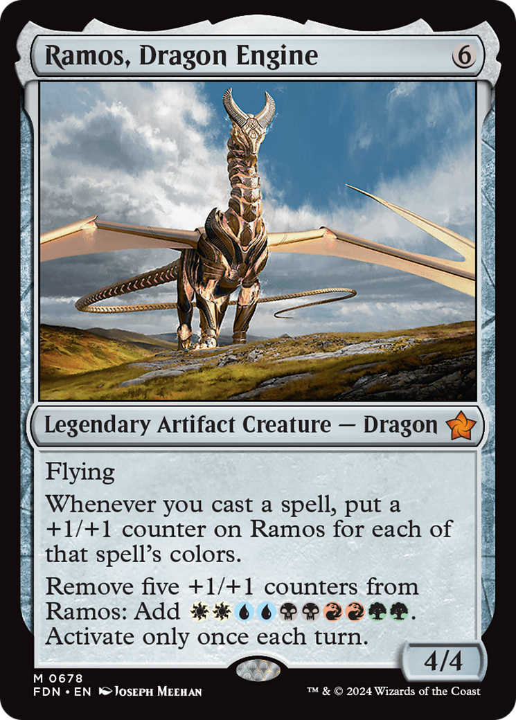 Ramos, Dragon Engine [Foundations] | Jomio and Rueliete's Cards and Comics
