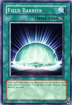 Field Barrier [FOTB-EN042] Common | Jomio and Rueliete's Cards and Comics