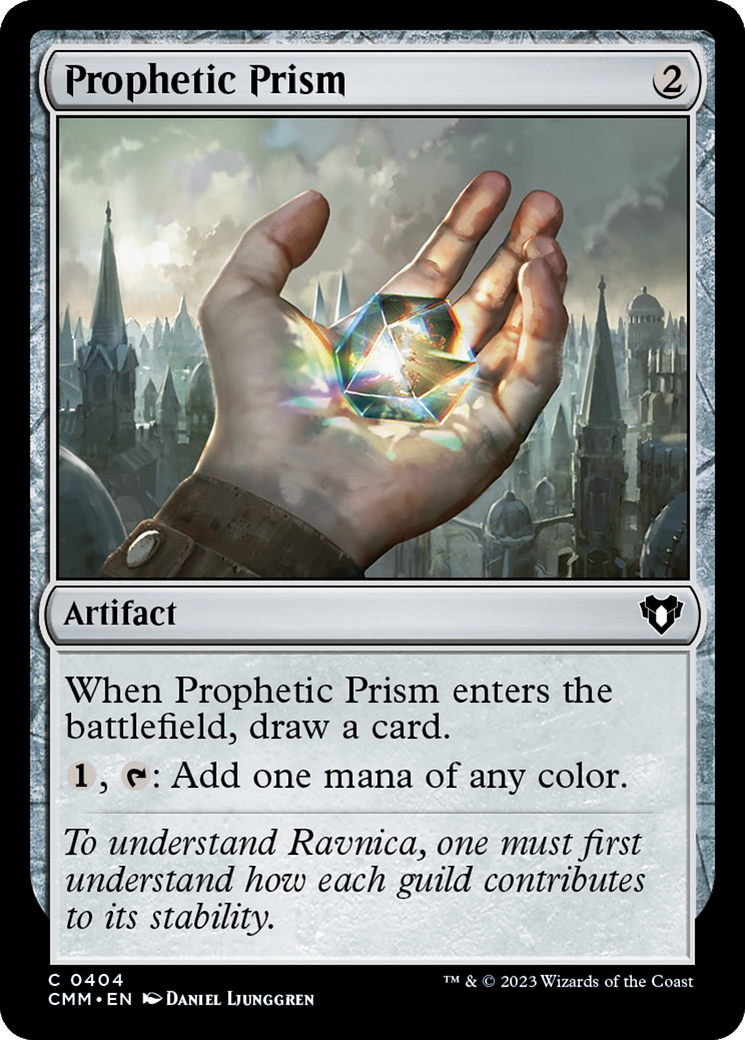 Prophetic Prism [Commander Masters] | Jomio and Rueliete's Cards and Comics